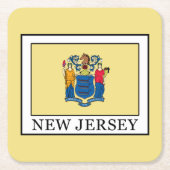 New Jersey Kartonnen Onderzetters (Voorkant)