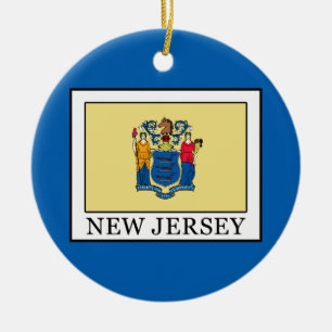 New Jersey Keramisch Ornament
