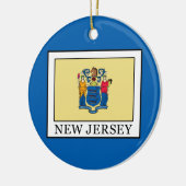 New Jersey Keramisch Ornament (Links)