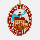 New Jersey Keramisch Ornament (Rechts)