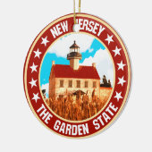 New Jersey Keramisch Ornament (Links)