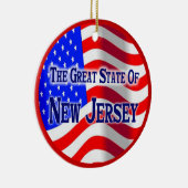 New Jersey Keramisch Ornament (Rechts)