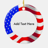 New Jersey Keramisch Ornament (Achterkant)