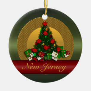 New Jersey kerstboomversiering Keramisch Ornament
