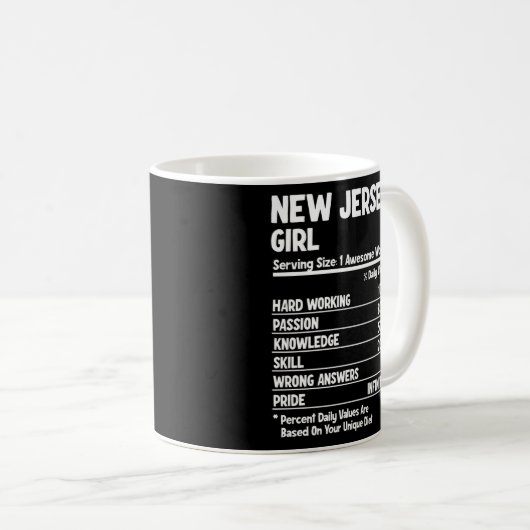 New Jersey Koffiemok (Voorkant rechts)