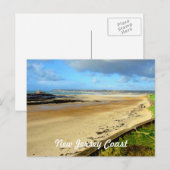 New Jersey-kust, NJ Briefkaart (Voorkant / Achterkant)