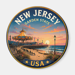 🟡 New Jersey Kustvuurtoren Ontsnapping 🟡 Magneet