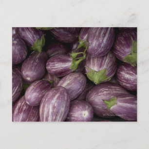 New Jersey kweekte paarse aubergines Briefkaart