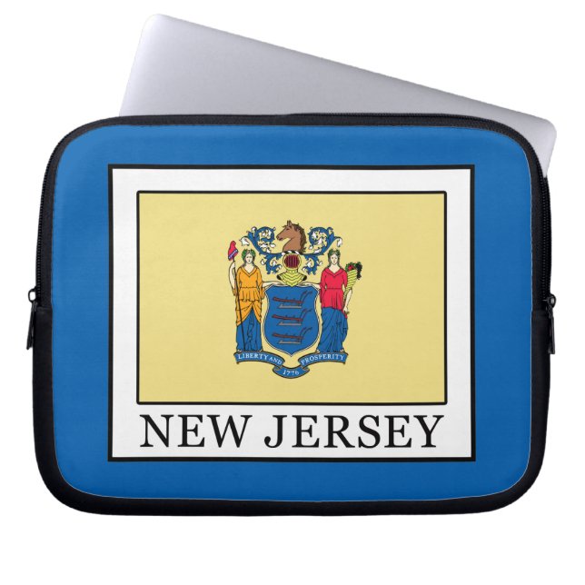 New Jersey Laptop Sleeve (Voorkant)