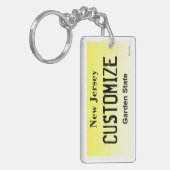  New Jersey licence bord sleutelhanger (Voorkant Links)