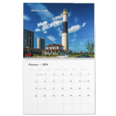 New Jersey Lighthouse Kalender (Feb 2026)