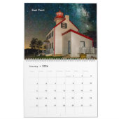 New Jersey Lighthouse Kalender (Jan 2026)