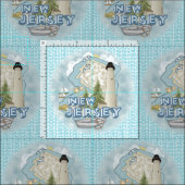 New Jersey Lighthouse Stof (Delen)