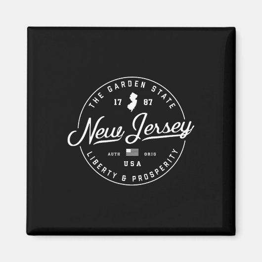 New Jersey Magneet (Voorkant)