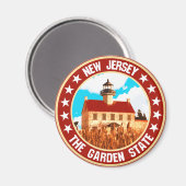 New Jersey Magneet (Voorkant / Achterkant)