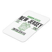 New Jersey Magneet (Linkerzijde)