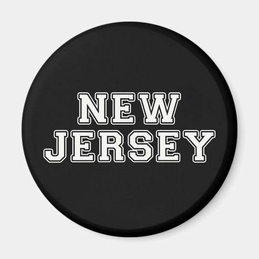 New Jersey Magneet (Voorkant)