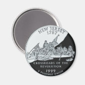 New Jersey Magneet (Voorkant / Achterkant)