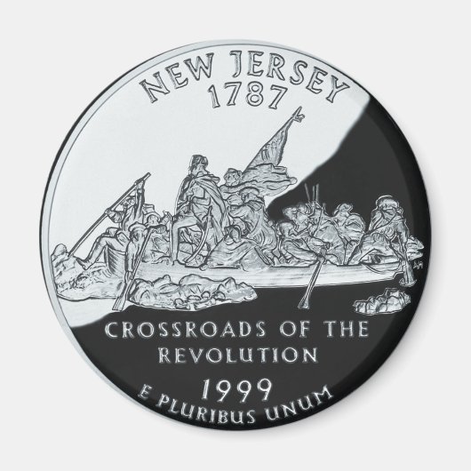 New Jersey Magneet (Voorkant)