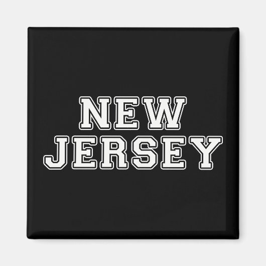 New Jersey Magneet (Voorkant)