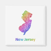 New Jersey Magneet (Voorkant)