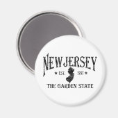 New Jersey Magneet (Voorkant / Achterkant)