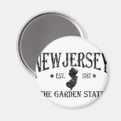 New Jersey Magneet (Voorkant / Achterkant)