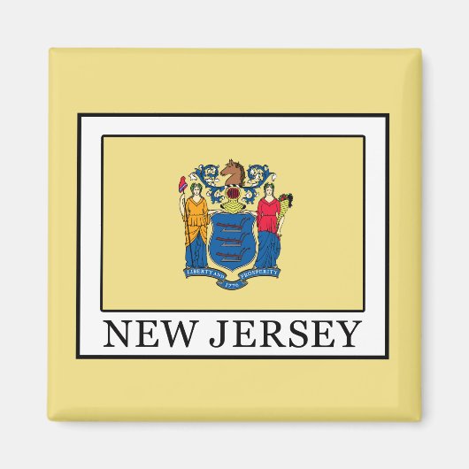 New Jersey Magneet (Voorkant)