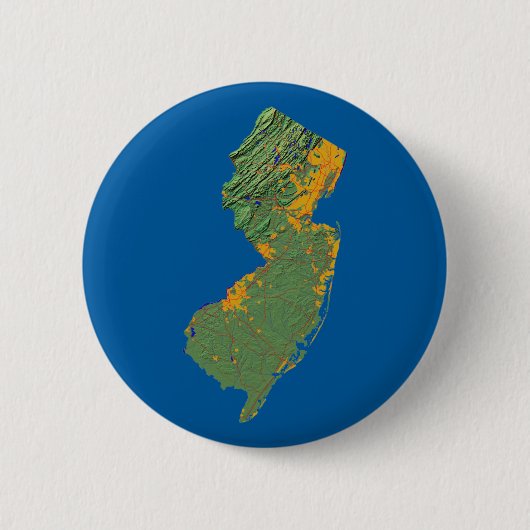 New Jersey Map Button (Voorkant)
