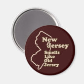 New Jersey mells als Old Jersey Magneet (Voorkant / Achterkant)