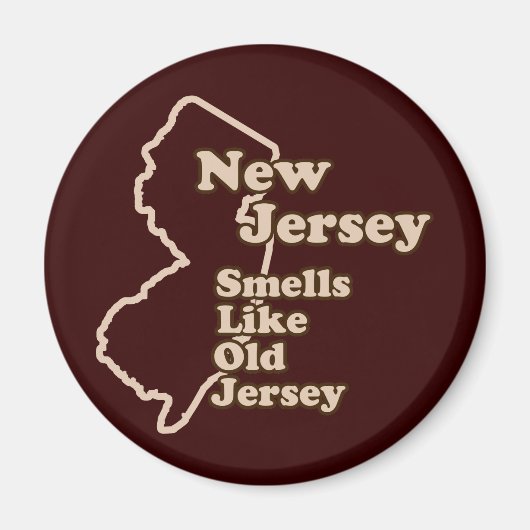 New Jersey mells als Old Jersey Magneet (Voorkant)