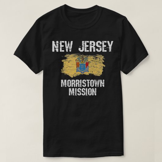 New Jersey Morristown Missie T-shirt (Design voorkant)