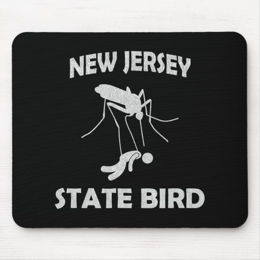New Jersey Mosquito State Bird Funny Outdoors  Muismat (Voorkant)