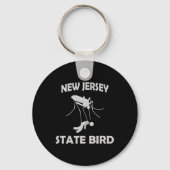 New Jersey Mosquito State Bird Funny Outdoors  Sleutelhanger (Voorkant)