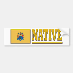 New Jersey Native Bumpersticker