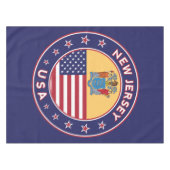 New Jersey, New Jersey sticker, phone case, bag Tafelkleed (Voorkant (Horizontaal))
