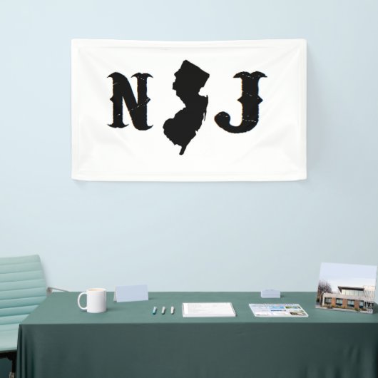NEW JERSEY NJ College Dorm  Spandoek (Beurs)