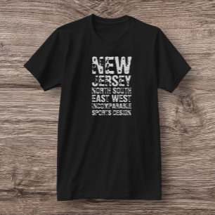 New Jersey North-West T-shirt met korte mouwen