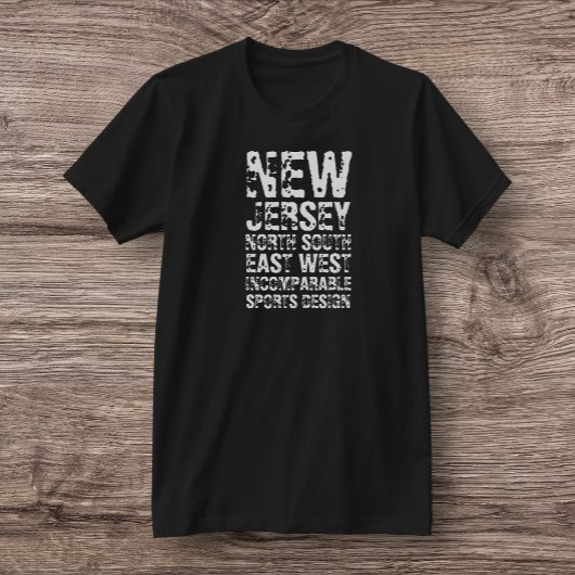 New Jersey North-West T-shirt met korte mouwen