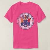 New Jersey offical State Seal noodlottig T-shirt (Design voorkant)
