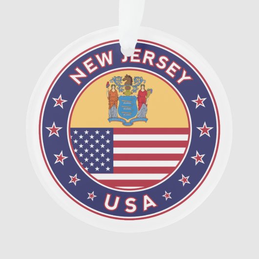 New Jersey Ornament (voorkant)