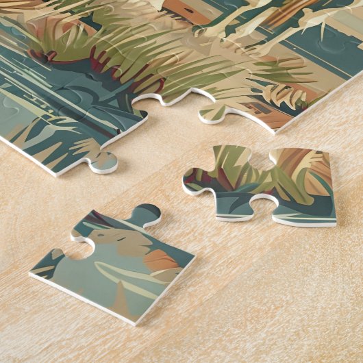 New Jersey Paarden Legpuzzel (Zijkant)