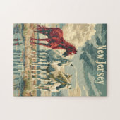 New Jersey Paarden Legpuzzel (Horizontaal)
