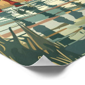 New Jersey Paarden Poster (Hoek)