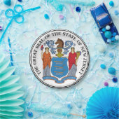 New Jersey Papieren Bordje (Feest)