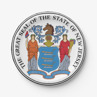 New Jersey Papieren Bordje