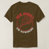 New Jersey Pizza of Nowhere New Jersey Pizza Fans T-shirt (Design voorkant)