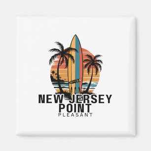 New Jersey Point Pleasant Surfen Surfer _1  Magneet