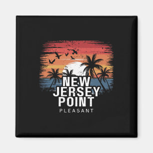 New Jersey Point Pleasant Surfen Surfer  Magneet