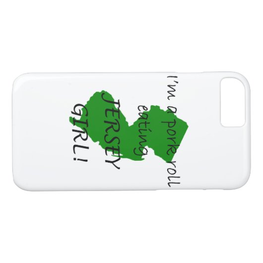 New Jersey Pork Roll iPhone Case (Achterkant (Horizontaal))